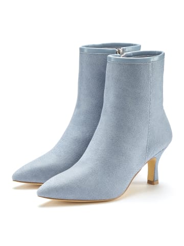 LASCANA Stiefelette in denimblau