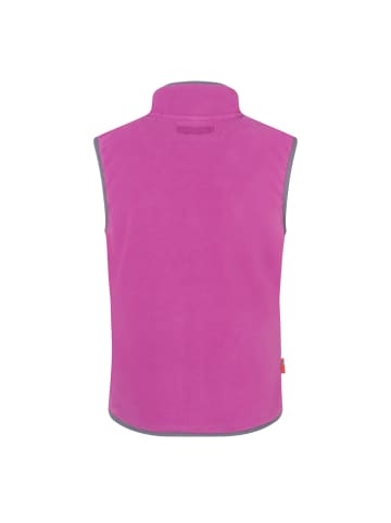 Trollkids Fleeceweste Arendal in fresh berry/graphite