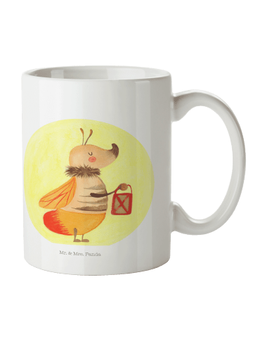 Mr. & Mrs. Panda Tasse Glühwürmchen ohne Spruch in Weiß