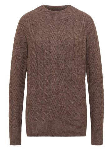 Cecil Pullover in mushroom taupe melange