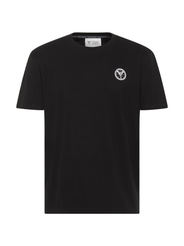 Carlo Colucci T-Shirt Demitri in Schwarz