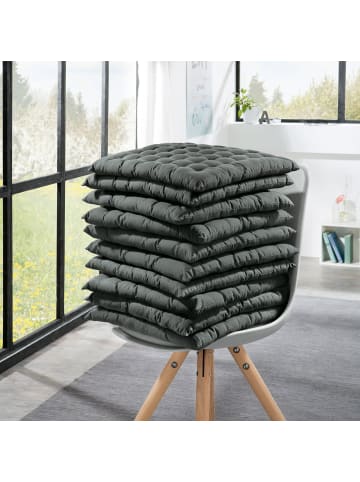 REDBEST Stuhlkissen 10er-Pack in grau