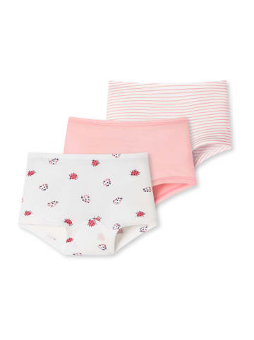 Schiesser Panty 95/5 Organic Cotton in rosa, weiß