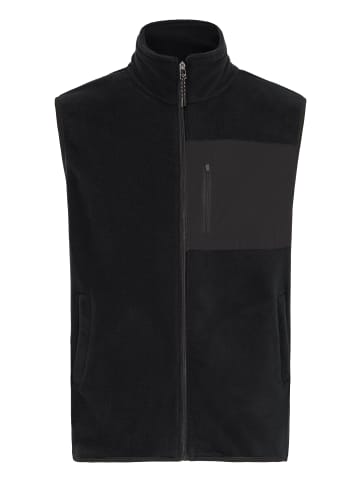 BLEND Fleeceweste BHMARIO in Schwarz