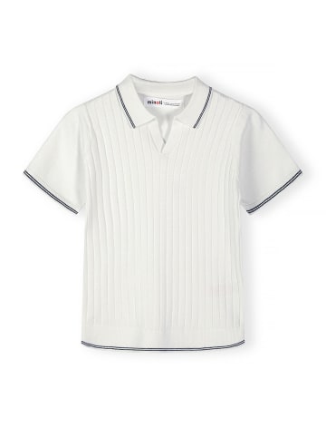 Minoti Poloshirt 29KNIT252 in weiß