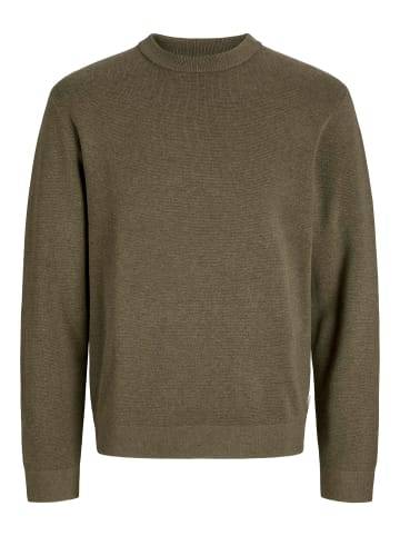 Jack & Jones Strickpullover in Stone Gray