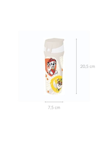 koziol Wasserflasche STAN Paw Patrol, 500 ml in Beige, (B) 7,5 x (H) 20,5 x (L) 8,5 cm