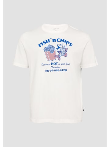 s.Oliver T-Shirt in 01D1_weiß