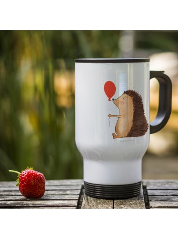 Mr. & Mrs. Panda Thermobecher To Go Igel Luftballon ohne Spruch in Weiß