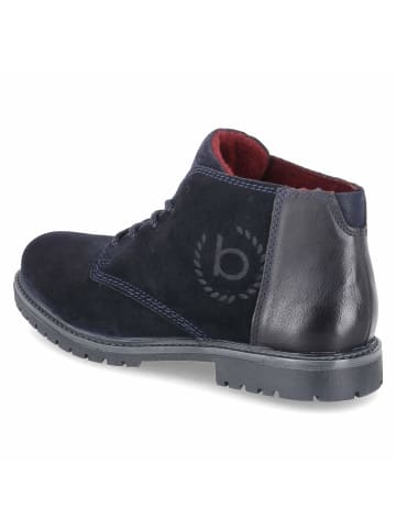 Bugatti Schnürstiefel in dunkelblau