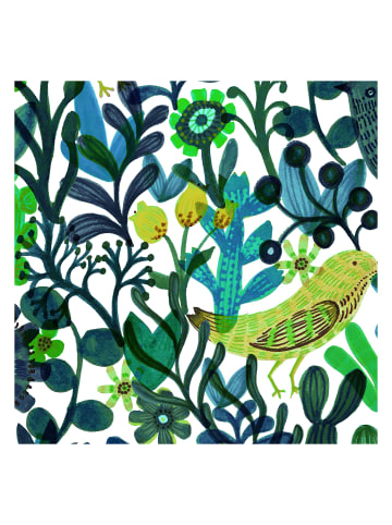 WALLPAPERS4BEGINNERS Tapete Künstlerisch in Blau - (W) 200 × (L) 280 cm