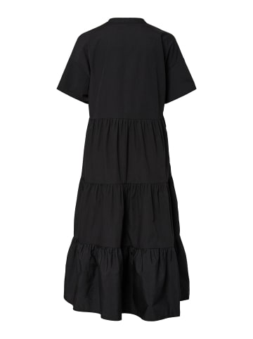 Pieces Maxikleid in Black
