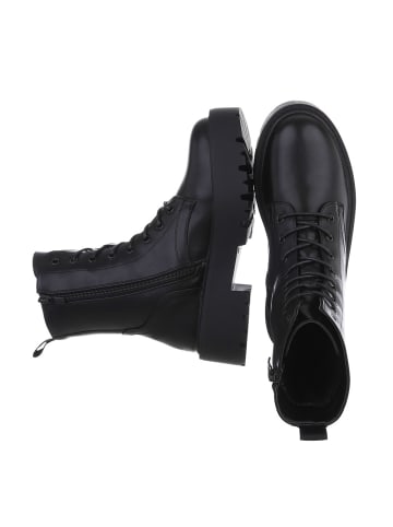 Ital-Design Stiefelette in Schwarz