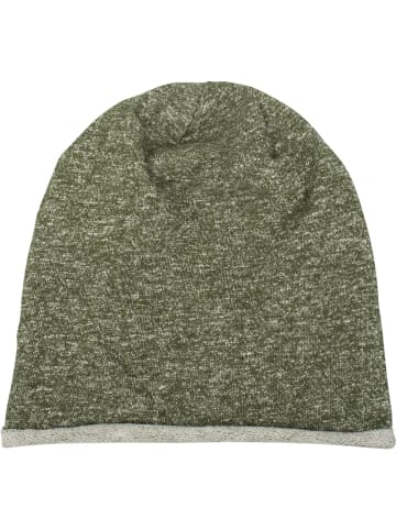 styleBREAKER Beanie Mütze in Oliv meliert