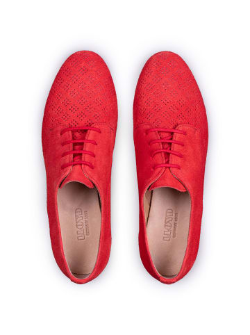 LLOYD Schuhe Eleganter Schnürhalbschuh in ROT