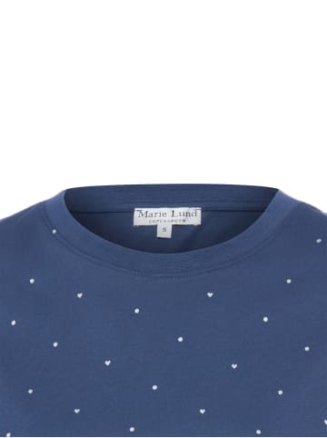 Marie Lund T-Shirt in marine gold - 0002