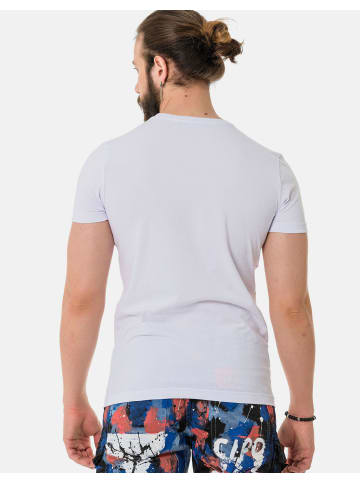 Cipo & Baxx T-Shirt in WHITE