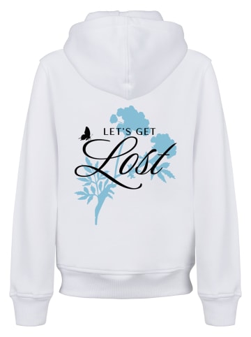 Mister Tee Mister Tee Lost Flowers Basic Kids Hoody in white