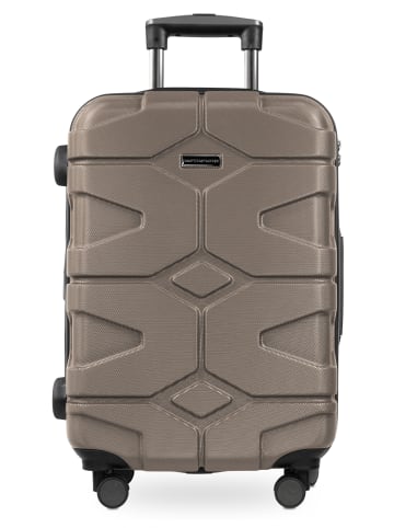 Hauptstadtkoffer X-Kölln Handgepäck Trolley Dehnfalte Carry-On Hardshell TSA 50L in Gold