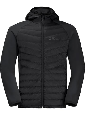 Jack Wolfskin Funktionsjacke/Fleecejacke/Steppjacke ROUTEBURN PRO HYBRID M in Schwarz