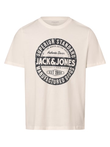 Jack & Jones T-Shirt JJEJeans in hellgrau