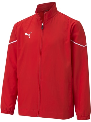 Puma Trainingsjacke "TeamRISE Sideline Jacket Jr" in Rot