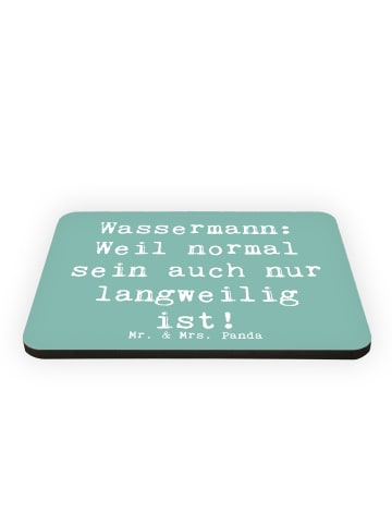 Mr. & Mrs. Panda Kühlschrank Magnet Spruch Wassermann Unikat mit... in Meeresbrise