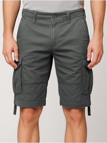 EGOMAXX Cargo Shorts Bermuda mit Taschen in Dunkelgrau
