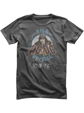 AC/DC T-Shirt "AC/DC High Voltage Tour 76' T-Shirt" in Grau