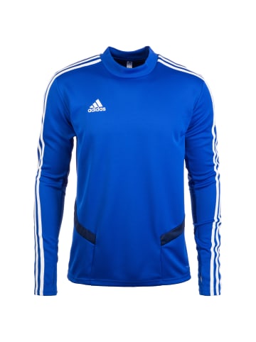 adidas Performance Longsleeve Tiro 19 in blau / weiß