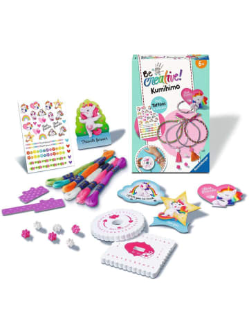 Ravensburger Bastelprodukte BeCreative Midi - Freundschaftsbändchen Kumihimo & Tattoos Ab 6 Jahre in bunt