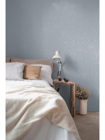 A.S. Création Tapete Graceful Flowers in Hellblau