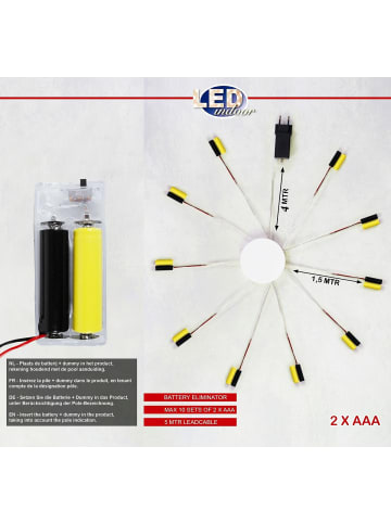 Coen Bakker Batterie Netzteil Adapter 10x2 AAA Micro Batterien Wandler