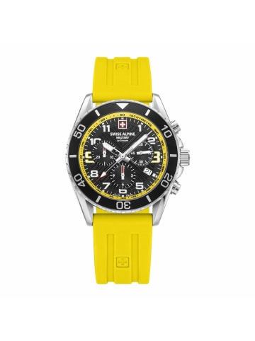 Swiss Alpine Military by Grovana Analoguhr für Herren in gelb