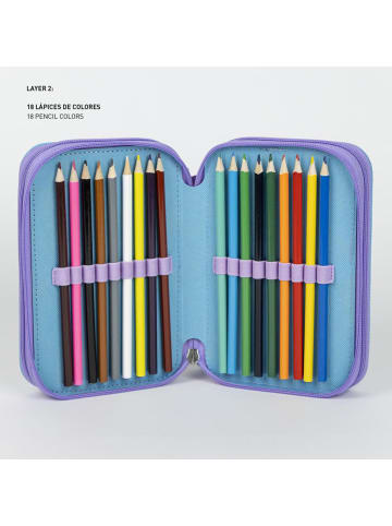 Disney Frozen Sisters gefülltes Federmäppchen 3-stöckig