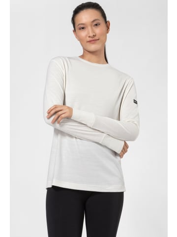 super.natural Merino Longsleeve in weiß