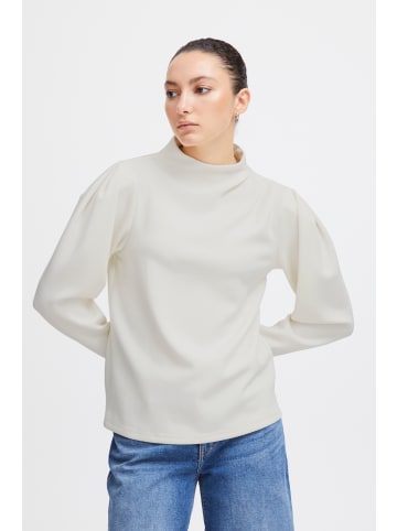 ICHI IHNAIDA LS Regular fit in Star White