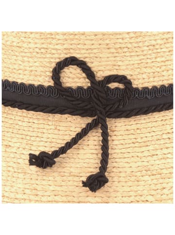 BREITER Trachtenstrohhut in beige