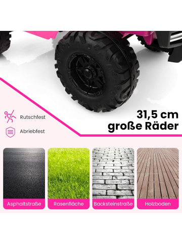 COSTWAY 24V Kinder Elektroauto in Rosa