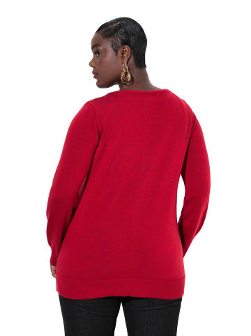 Ulla Popken Strickjacke in salsa