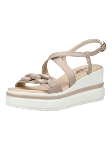 Nero Giardini Sandalen in Beige/Weiß