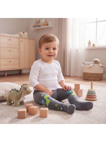 TupTam Baby Jungen Strickstrumpfhose 6er Pack in blau/grau