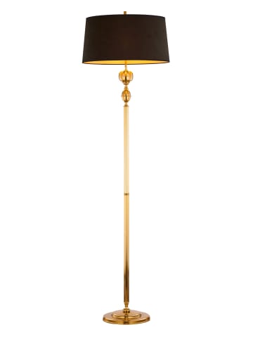 Licht-Erlebnisse Stehlampe (B)50 x (L)50 x (H)177 cm in Gold Schwarz
