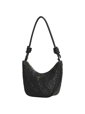 Guess Adelasia Top Zip - Schultertasche 24 cm  (Black) in schwarz