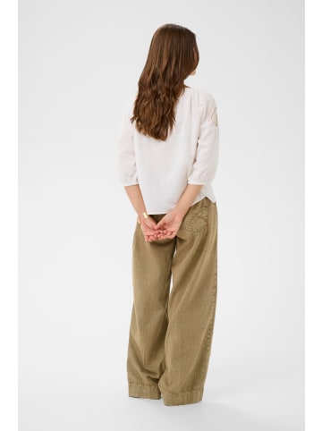 Cream Kurzarm-Bluse CRBrianna Regular fit in Snow White