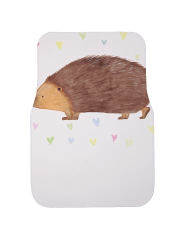 Mr. & Mrs. Panda Automatte Igel Herzen ohne Spruch in Schwarz