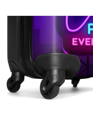 NoBoringSuitCases Suitcase, Koffer, Reisekoffer Spiel Neon