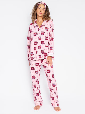 P.J. Salvage Pyjama Flannels in Rosa