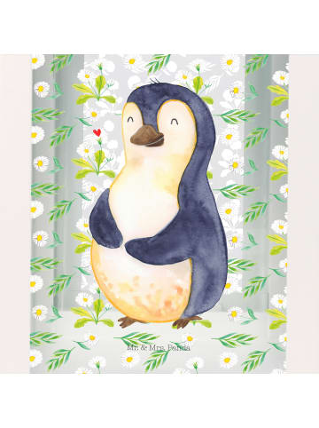 Mr. & Mrs. Panda Deko Laterne Pinguin Diät ohne Spruch in Transparent