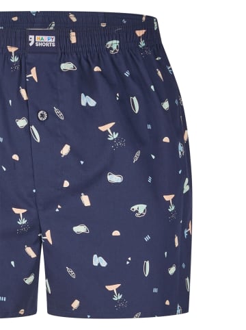 Happy Shorts Boxer Motives in Beach